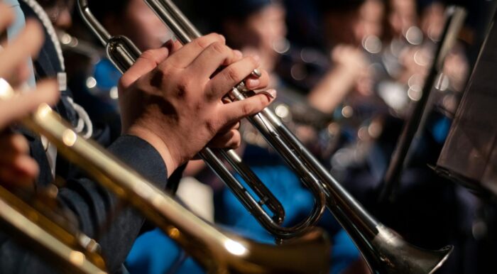 Orchester Hintergrund